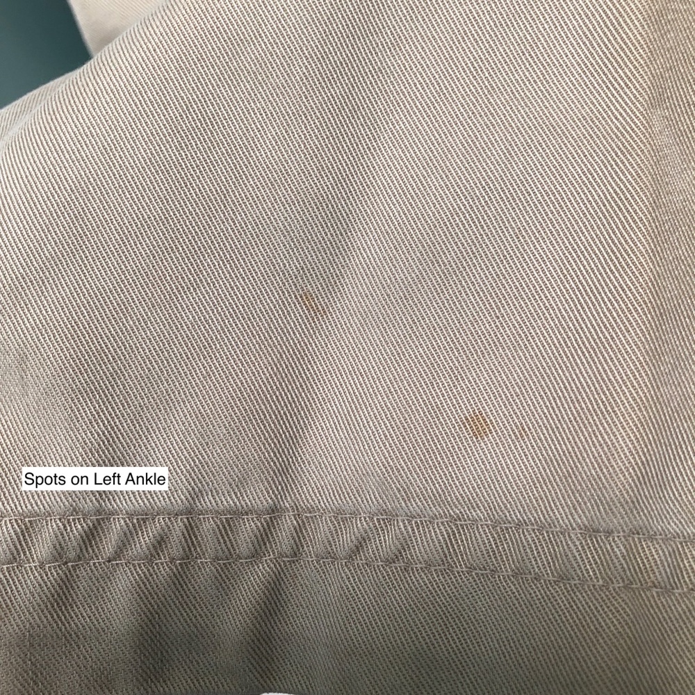 🎉HP🎉 VALERIE STEVENS Casual Woman Soft Tencel Khaki Slacks Trousers Pants 2X - Picture 10 of 14